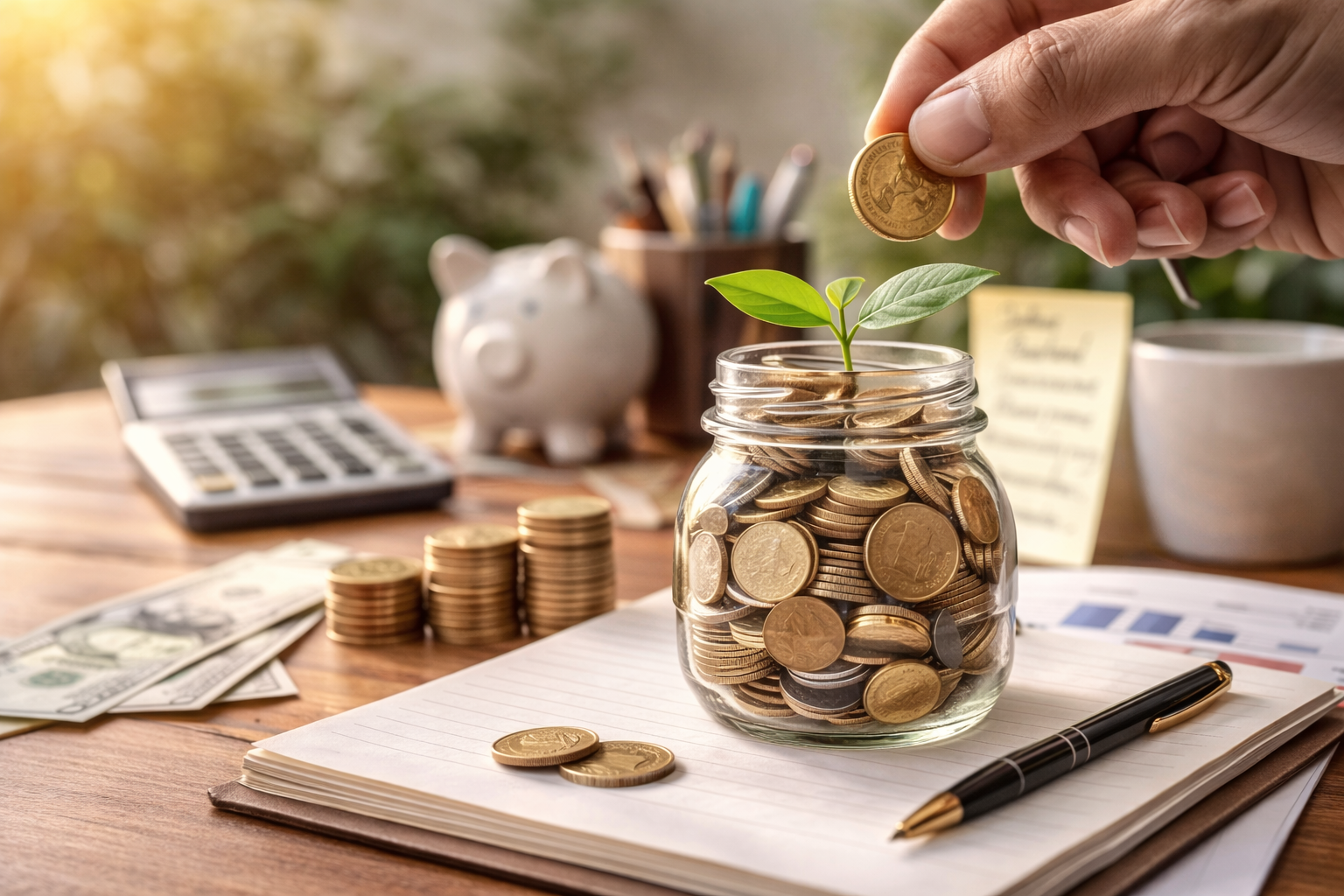 Kako uštedeti novac – tegla sa novcem, štednja i finansijsko planiranje
